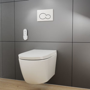 bayen in wall smart toilet